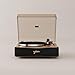 Syitren Paron Record Player Vintage Turntable for Vinyl Records with Built-in Speakers Bluetooth Retro Phonograph Wood Walnut
