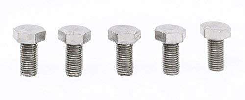 Image of (5pcs) BelMetric M8X1.0X16 A2-70 Stainlesss Steel Metric Fine Threaded Hex Tap Bolts DIN 961 for Automobiles, Motorcycles and Watercraft BR8X1.0X16SS