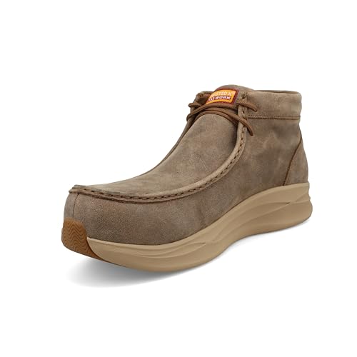 Twisted X Men's Feather X Work, Moc Toe Nano Toe with UltraLite X