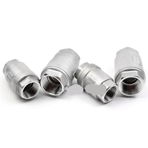 Clapet anti-retour inox SS304 de haute précision à levage vertical 1/2" BSPT