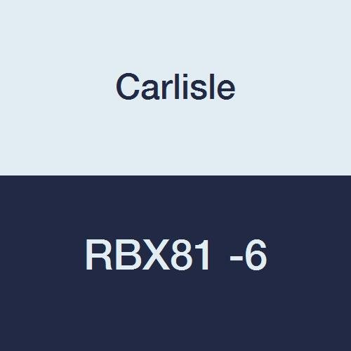 Carlisle RBX81-6 Rubber Gold Ribbon Cog-Band Banded Belts, 6 Bands, 21/32