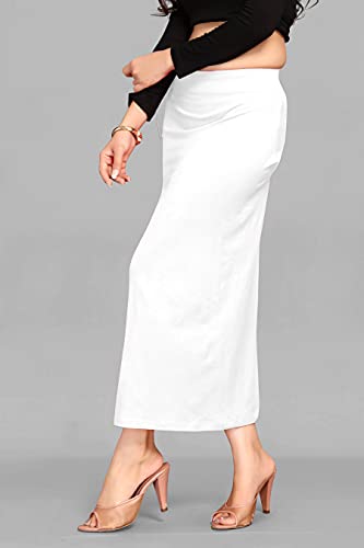 Image of Side Rope Saree Shapewear, Petticoat, Skirts for Women Polylycra Saree Shaper for Saree Dress