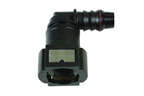 Connect Consumibles Connect Workshop Consumables 37210 combustible línea en ángulo Conectores rápidos 11,8 mm x 10 mm Pk 3