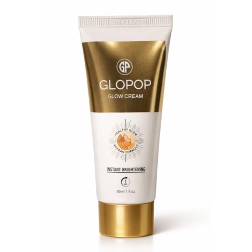 Image of Glow Cream for Face, 60 Sec Instant Glow | Korean Cream for Glowing Skin | Face Brightening Cream, Dark Spots Removal | 72 Hour Hydrating Face Cream for All Skin Types (30 ML)