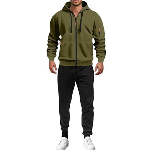 Pantalon de survêtement homme et sweat à capuche anti-froid de sport