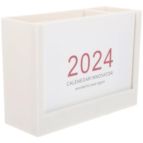 DIYEAH Organizador de Escritorio Multiusos Plástico para Maquillaje y Bolígrafos Diseño Minimalista con Gran Capacidad Organizador Compacto para Brochas y Útiles de Oficina