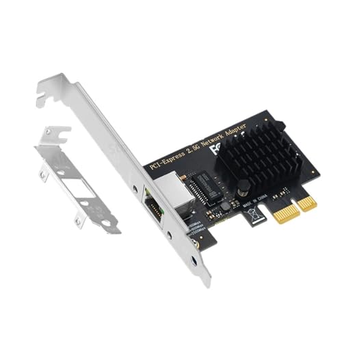 Tarjeta de Red PCI Express 2.5Gbps Gigabit Ethernet 1000/2500Mbps PCIE Adaptador LAN Controlador RJ45 para PC de Escritorio miniatura 2