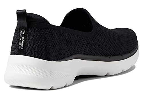 Skechers Skechers Women's Go Walk 6 - Clear Virtue, Black/White, 7.5