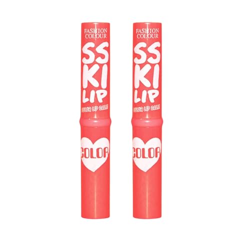 Image of FASHION COLOUR Kiss Lip Balm For All Skin Types | For Dark, Dry & Pigmented Lip | Moisturising, Non-Sticky, Shiny & Soft Lip | Tinted Balm (08 Girls Talk)
