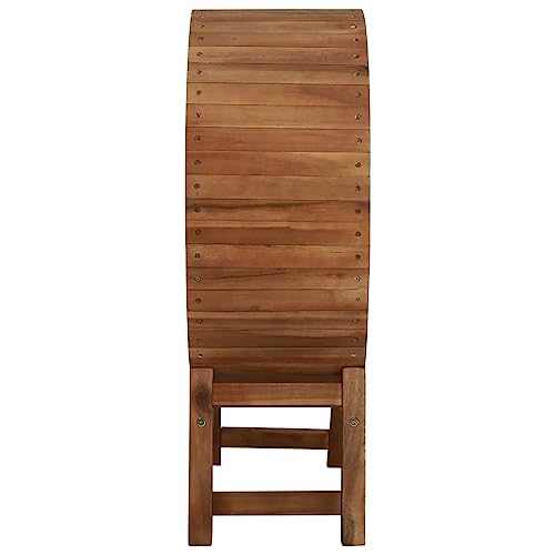 Soporte para 13 botellas de vino de madera acacia miniatura 3