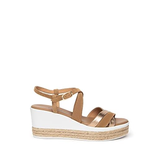 Nero Giardini E307710D Sandali Donna in Pelle - Sandalo 37 EU