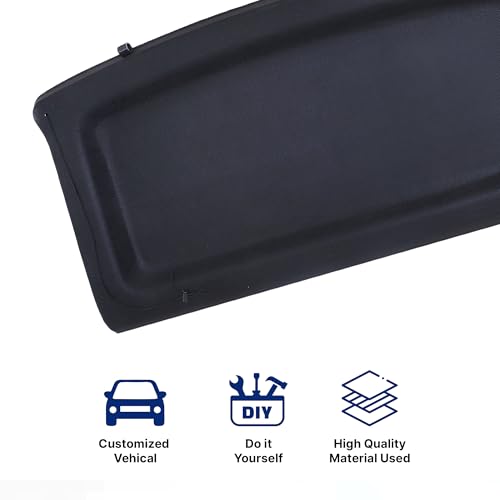 Image of Car Parcel Tray Diggi Luggage Tray in Perfect Fitting Compatible (Creta Parcel Tray)| Does not fit with The Wiper Model on The Back Glass