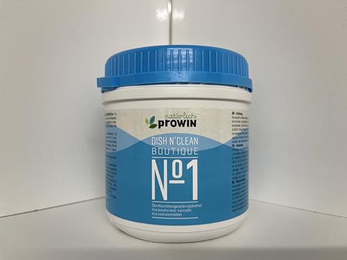 proWin ÖKO MASCHINENGESCHIRRSPÜLMITTEL Umweltschonendes Geschirrspülpulver 500 g natural detergents ECOCERT