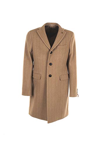  Paoloni Cappotto Uomo 48 Beige 2711c207 191632 Autunno Inverno 2019/20