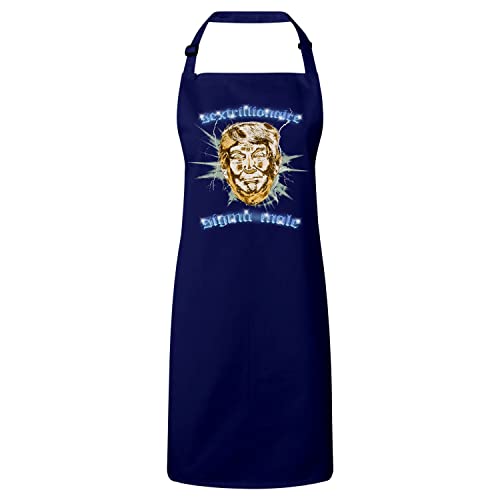 Tablier cuisine drôle cadeau humour parodie Trump homme sigma male