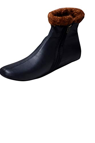 Image of Azad Genuine Leather White Socks