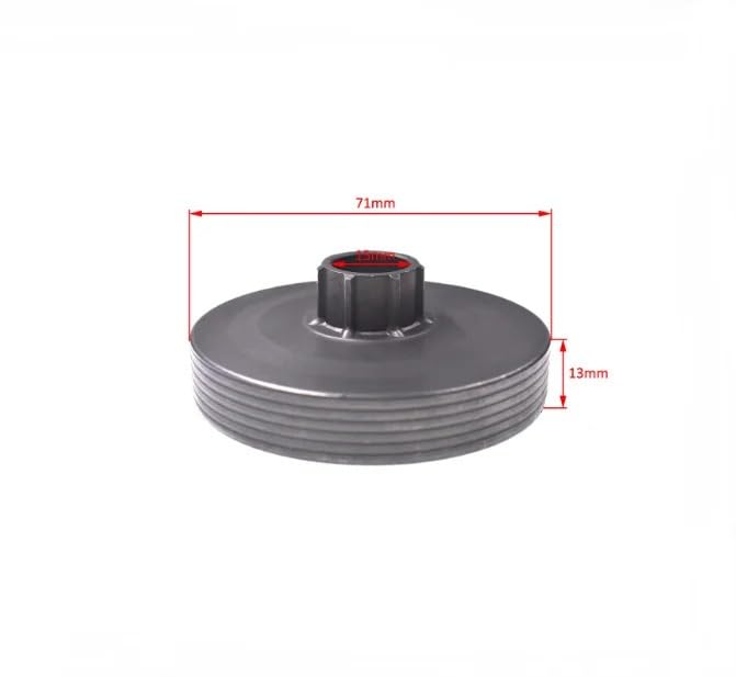 Conjunto de manija de Freno, Cubierta de piñón de Embrague, cojinete de Agujas y Kit de Tambor de Embrague for Motosierra Zenoah de 45 CC, 52 CC, 58 CC, 4500, 5200 y 5800.