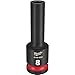 Milwaukee Socket 6 Point DEEP 1/2INX8MM 49-66-6269