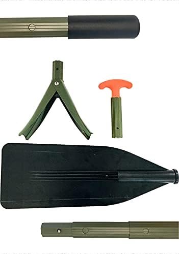Dotline Push-N-Glide Sure Snap Telescoping 5' to 12' Pole with Attachments