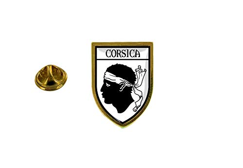 Akachafactory pins pin Badge pin's Souvenir Ville Drapeau Pays Blason Corse Corsica Cover