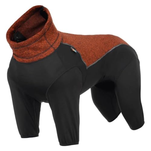 Rukka Subrima Hunde- und Welpenbekleidung für Hunde, warm, Rostfarben, Größe 45