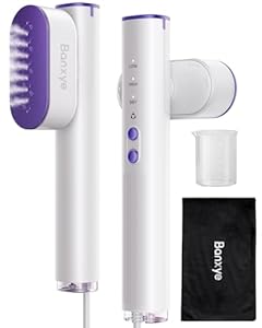 Negativ Ionen Dampfglätter, 2-in-1 Reisebügeleisen, Große Fläche 0.5s Entknitterung, 15s Schnellaufheizung, 3 Modi, Leicht und Kompakt, 100-240V Tragbarer Handbügeleisen für Zuhause & Weltweit