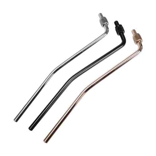 CONGARTENO 3個 エレキギター用ダブルワーミーバーレバー点 金属製耐久性トレモロシステム 弦テンション可能 エレキギター部品交換用アクセサ