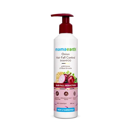MAMAEARTH Onion Shampoo With Onion & Plant Keratin 8.45 fl oz (250ml)