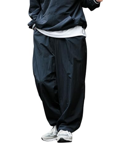 [アーバンリサーチ アイテムズ] パンツ 『撥水/イージーケア/接触冷感/UVカット』ナイロン イージー ジョグパンツ メンズ ITA4-14A010 BLK L - ＩＴＥＭＳ＼ＵＲＢＡＮ　ＲＥＳＥＡＲＣＨ(アーバンリサーチ アイテムズ) - 商品画像