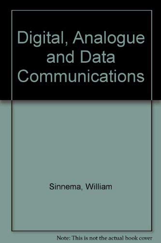 Digital, Analog, and Data Communication 0835913775 Book Cover