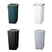 Ywmsfl Waste Basket with Innovative Press Lid Trash Can Durability and Stylish Waste Bin for All Ages Home Garbage Bin