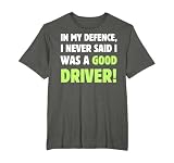 Drôle accident de voiture accidentel et blessures voitures écrasées T Shirt