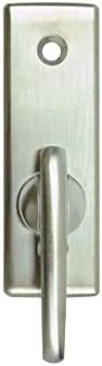 Andersen Frenchwood Gliding Door - Thumb Latch - Anvers/Inside Lock - Brushed/Satin Nickel