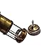 New Antique Vintage Style Brass Nautical Miner Ship Lantern Oil Lamp Maritime, (Transparent)