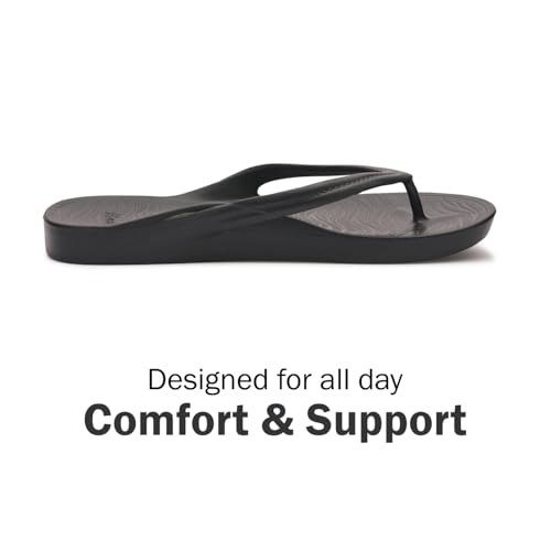 Image of Sanuk Palmer Arch Support Flip Flops for Women - Water Friendly, Floatable & Lightweight | Non-Slip Grip | Pool & Beach Sandals for Women