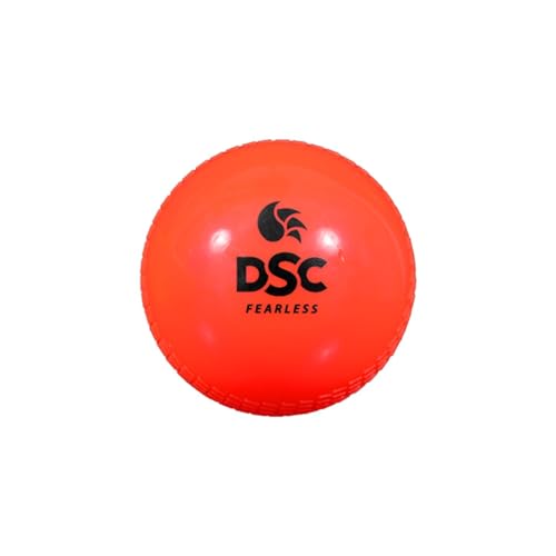 Image of DSC Phoenix Plastic Cricket Set - Ideal for Tennis and Gully /Turf Cricket Bat, Color - White, Size - Full