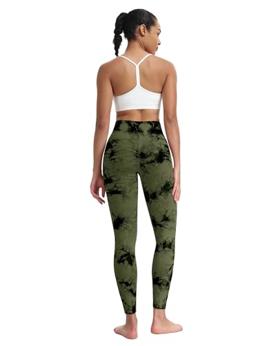 Image of ATHVOTAR Workout Gym Leggings Women, High Waisted Seamless Butt Lifting Scrunch Butt Sports Leggings