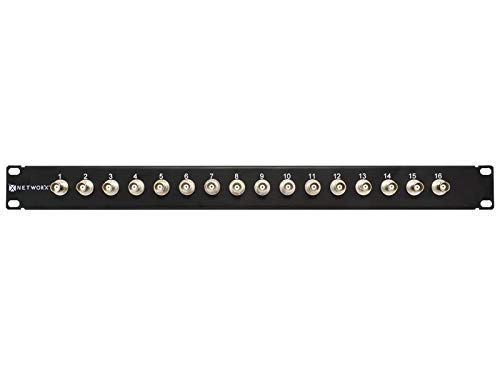 Networx Coaxial Patch Panels (16 Port, BNC)