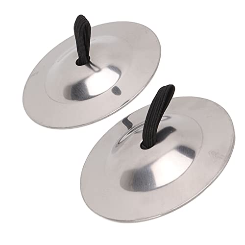 Pratos de Dedo, Pratos de Dança de Cobre Puro Resistente Ao Desgaste para Presente Fácil de Segurar