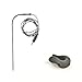 Mastrad F73050 - Kit Rechange Cable + Attache Special Induction pour Sonde Cuisson M°Classic Gris