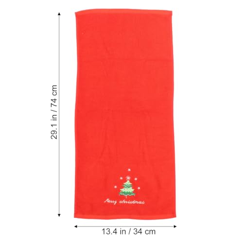 Toallas de algodón para Navidad de lavabo: soluciona la decoración de tu baño con suavidad 8