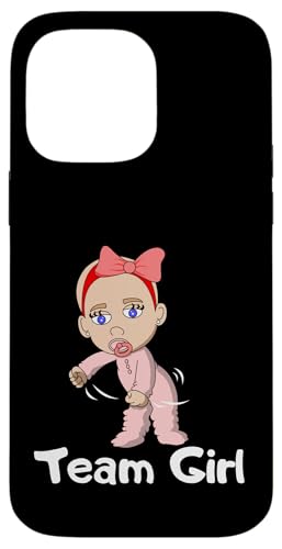 Gender Reveal Party Team Girl Cute Flossing Baby Floss Gift �X�}�z�P�[�X iPhone 14 Pro Max �p