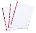 Produktbild Durable Prospekthülle A4, Lochseite offen, genarbt, 90my, transparent mit rotem Lochrand, 100 Stück, 999111323