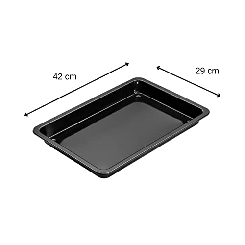Dr. Oetker 1308 bandeja para horno rectangular grande de 42cm para tartas 4