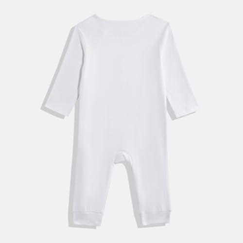 Image of Mothercare Girls Autumn Charm Printed Full Sleeve All-In-One Romper | Soft Cotton Jumpsuit Bodysuit for Baby & Toddler | (Pack of 2)