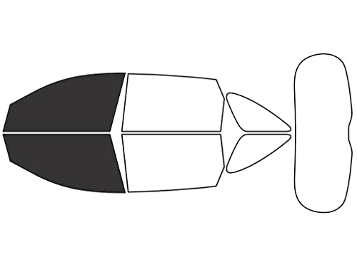 Rvinyl Window Tint Kit Compatible with Kia Sorento 2016-2020 - Front Precut Kit - 20%