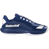 Babolat Men's Jet Tere 2 Premium All Court Tennis Shoes, Dark Blue (Men's US Size 12.5)