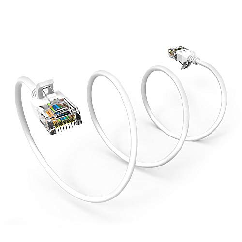 Cable Ethernet Patch AEONS Cat6A Slim 5 ft RJ45 Blanco miniatura 7