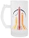 Retro Galactic Przezroczysty Piwo Kubek Transparent Beer Mug