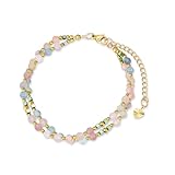 VERSCHLUSS: Robuster Karabinerverschluss aus Edelstahl in goldfarbener Ausführung mit dekorativem Herzanhänger